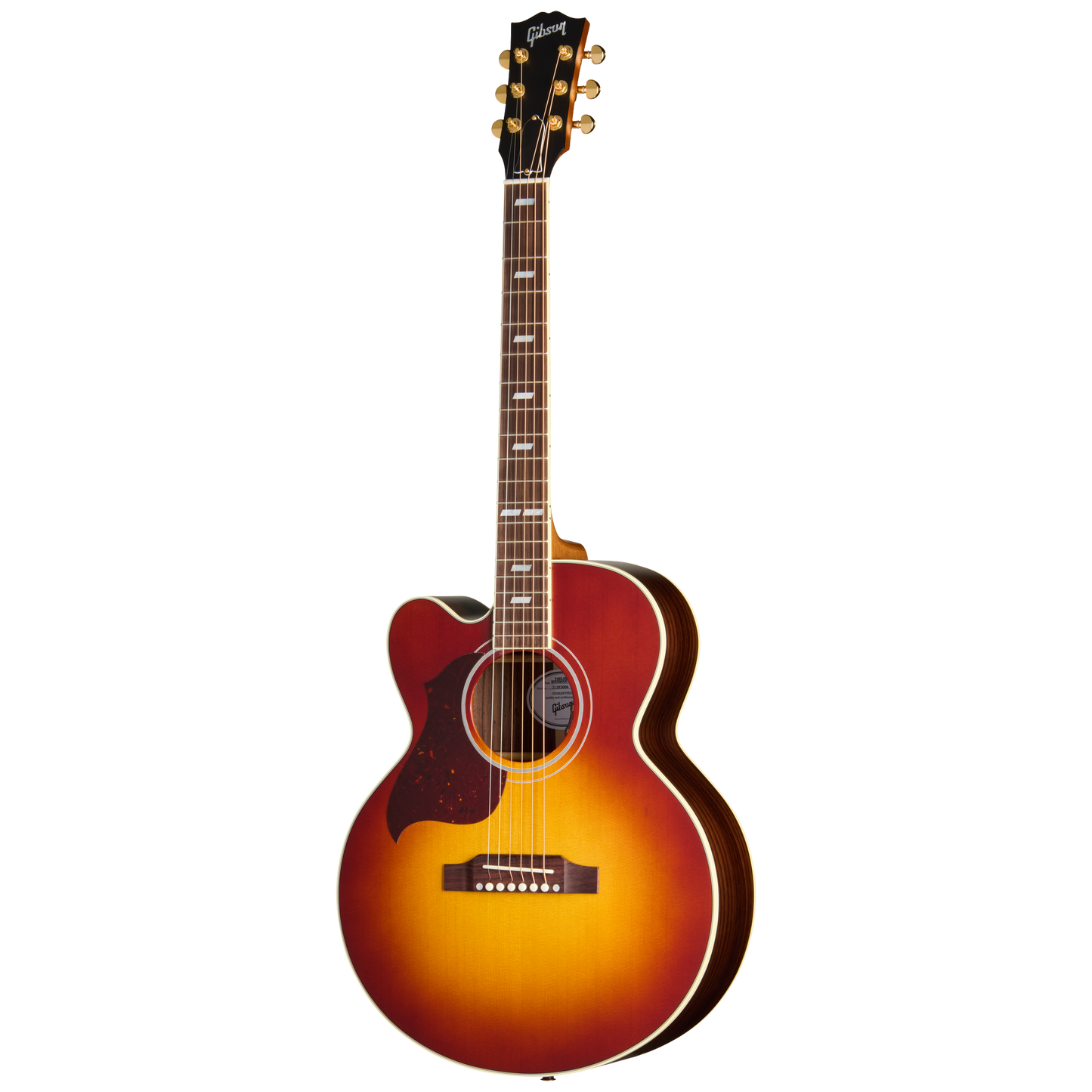 Gibson Parlor Rosewood EC, Rosewood Burst, Left-Handed Acoustic Guitar Gibson