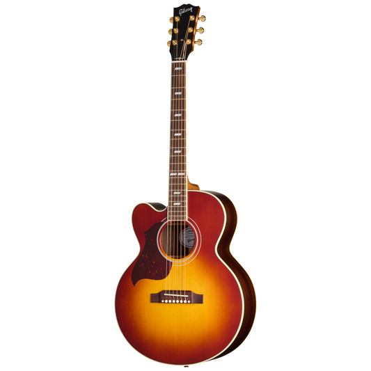 Gibson Parlor Rosewood EC, Rosewood Burst, Left-Handed Acoustic Guitar Gibson