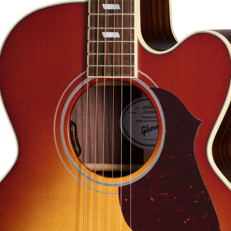 Gibson Parlor Rosewood EC, Rosewood Burst Acoustic Guitar Gibson