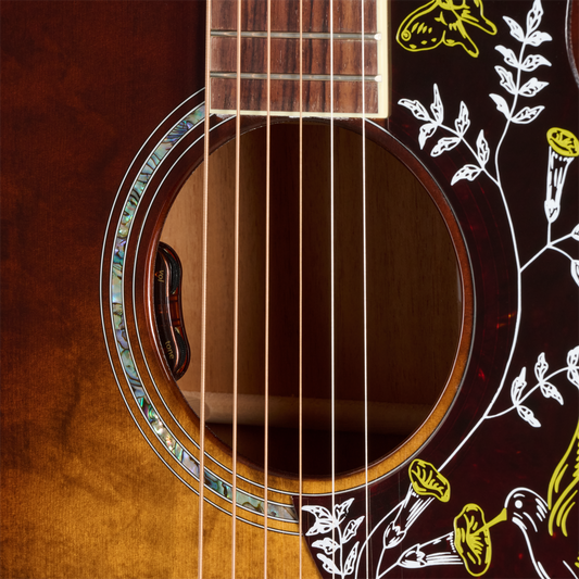 Gibson Custom Hummingbird Anniversary Limited Edition, Cremona Burst Acoustic Guitar Gibson Custom