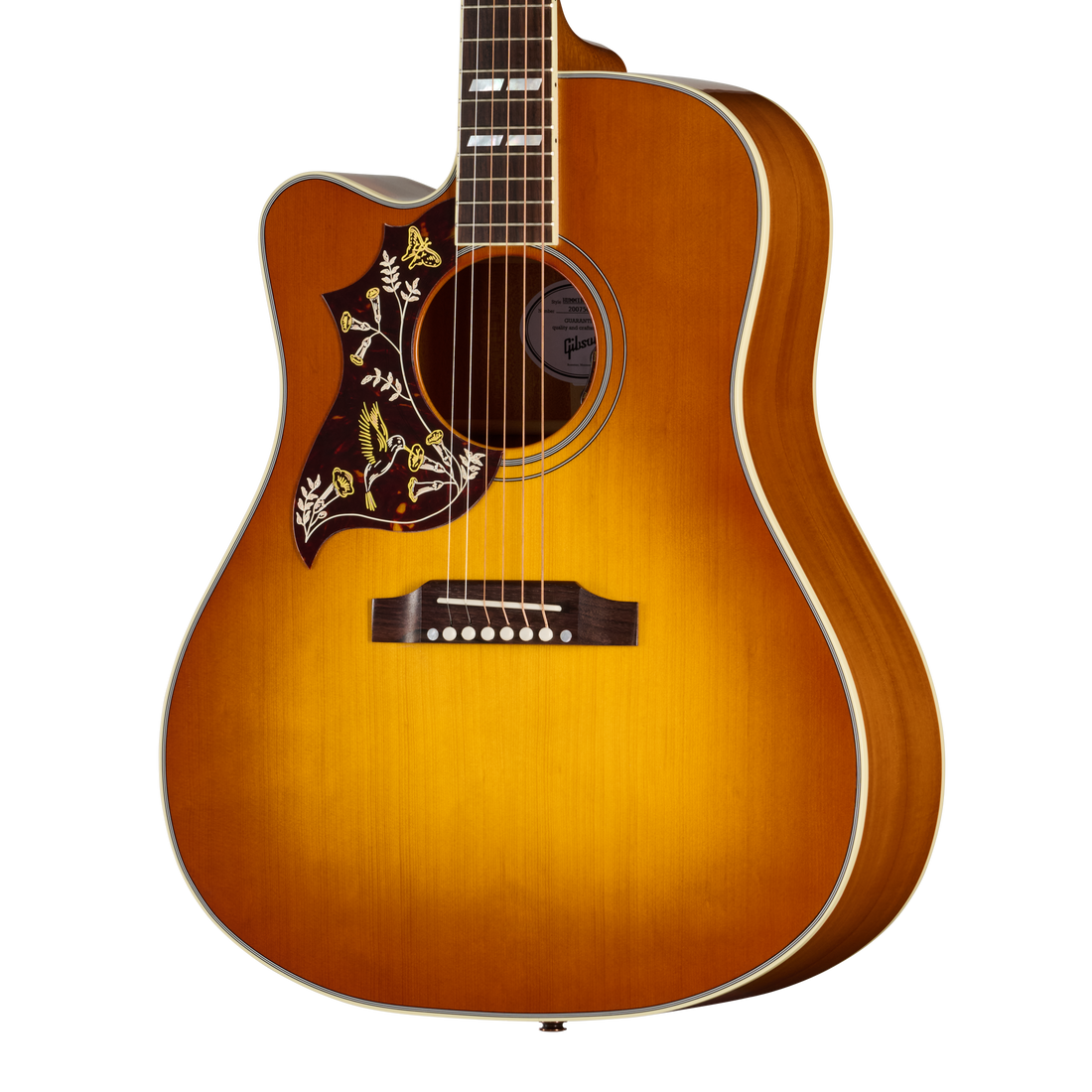 Gibson Hummingbird Standard EC, Left-Handed, Heritage Cherry Sunburst Acoustic Guitar Gibson