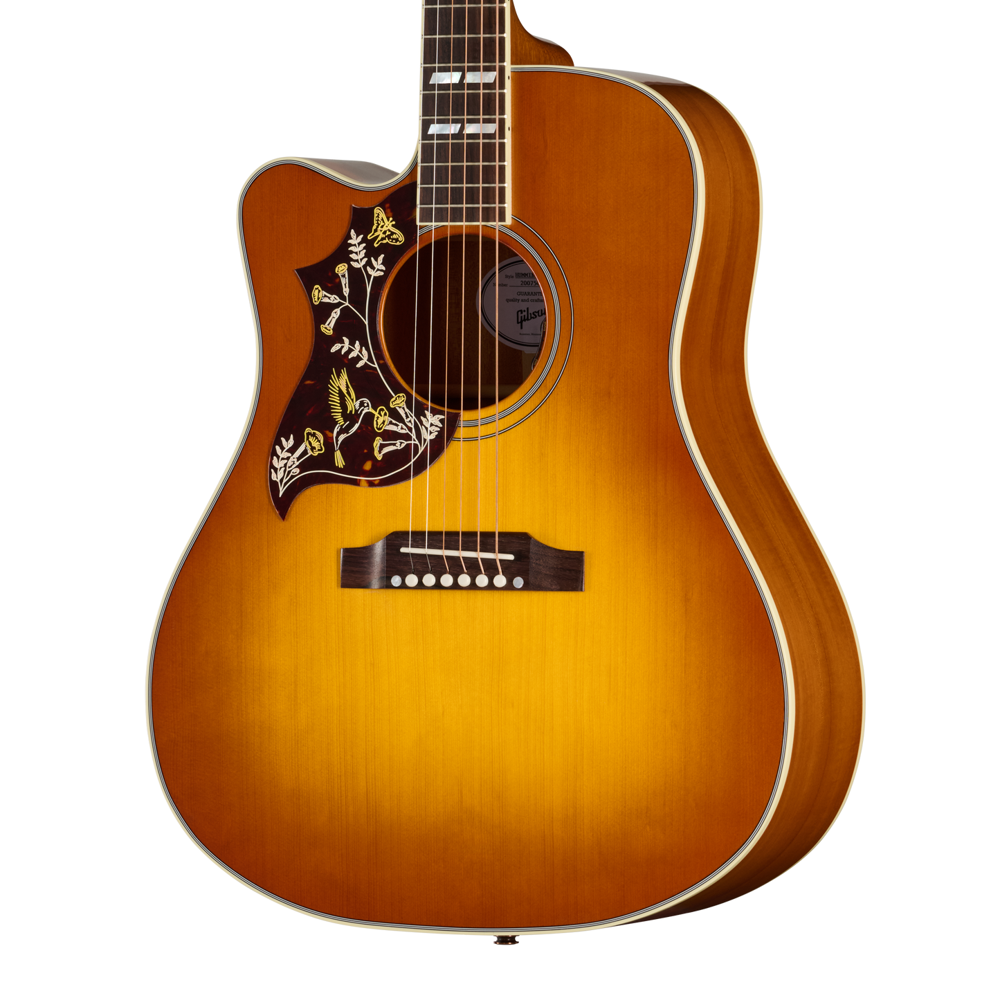 Gibson Hummingbird Standard EC, Left-Handed, Heritage Cherry Sunburst Acoustic Guitar Gibson