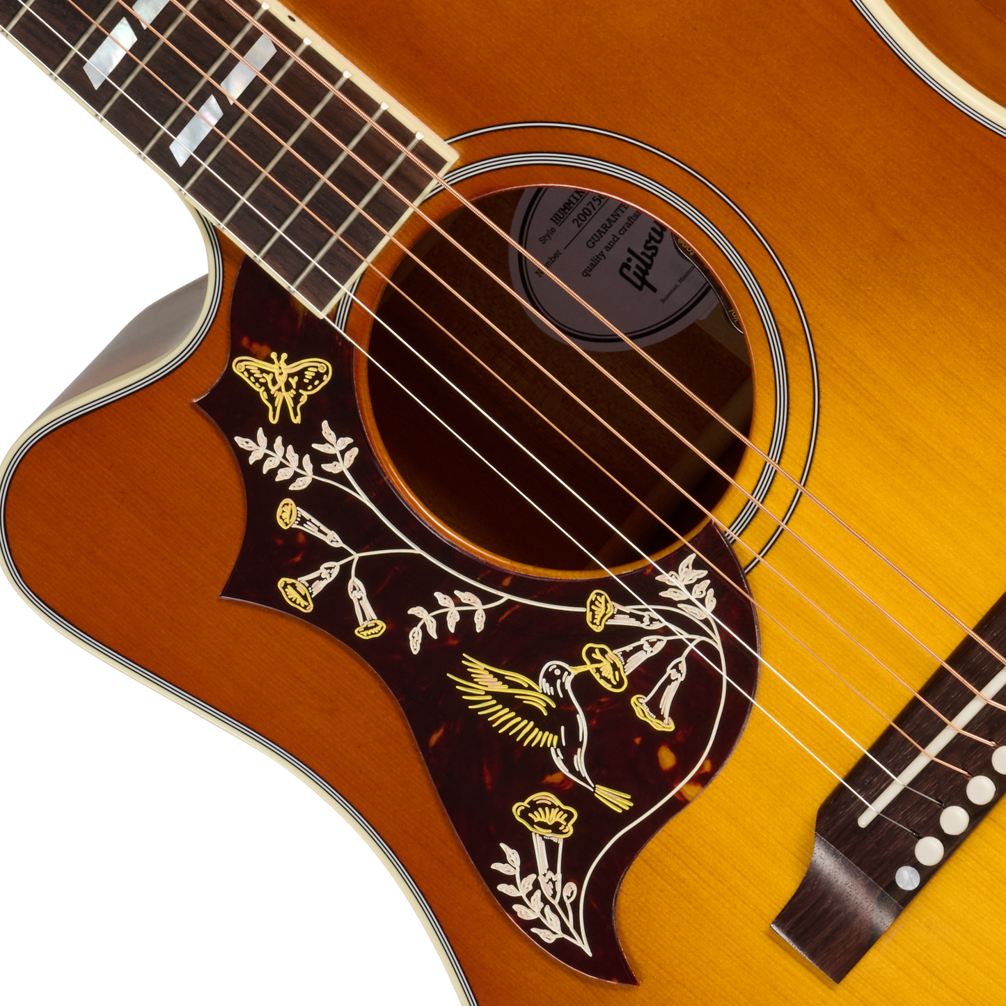 Gibson Hummingbird Standard EC, Left-Handed, Heritage Cherry Sunburst Acoustic Guitar Gibson