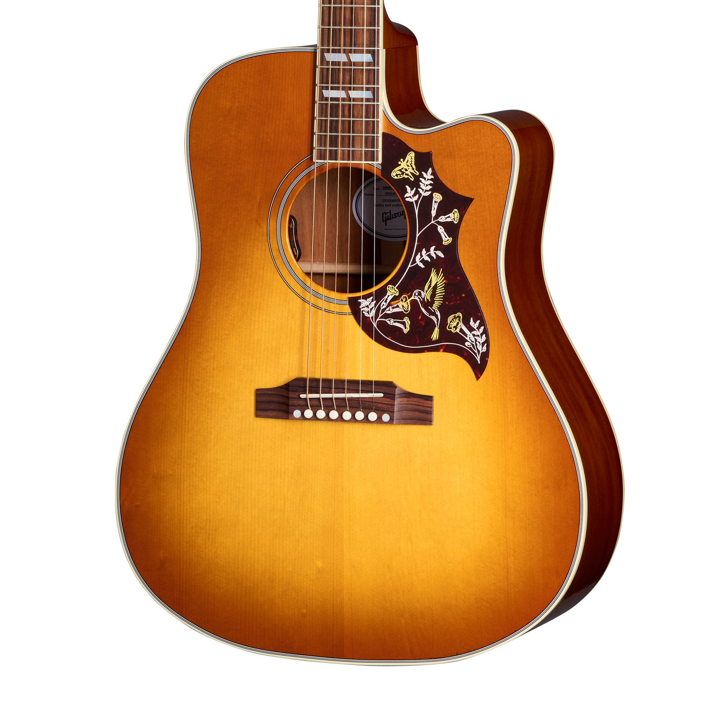 Gibson Hummingbird Standard EC, Left-Handed, Heritage Cherry Sunburst Acoustic Guitar Gibson