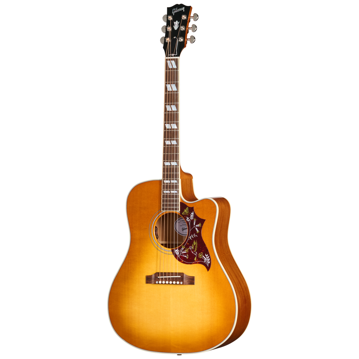 Gibson Hummingbird Standard EC with HiFi DNA, Heritage Cherry Sunburst Acoustic Guitar Gibson
