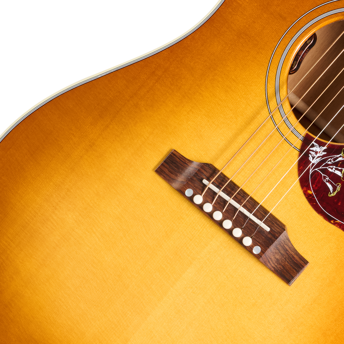 Gibson Hummingbird Standard EC with HiFi DNA, Heritage Cherry Sunburst Acoustic Guitar Gibson