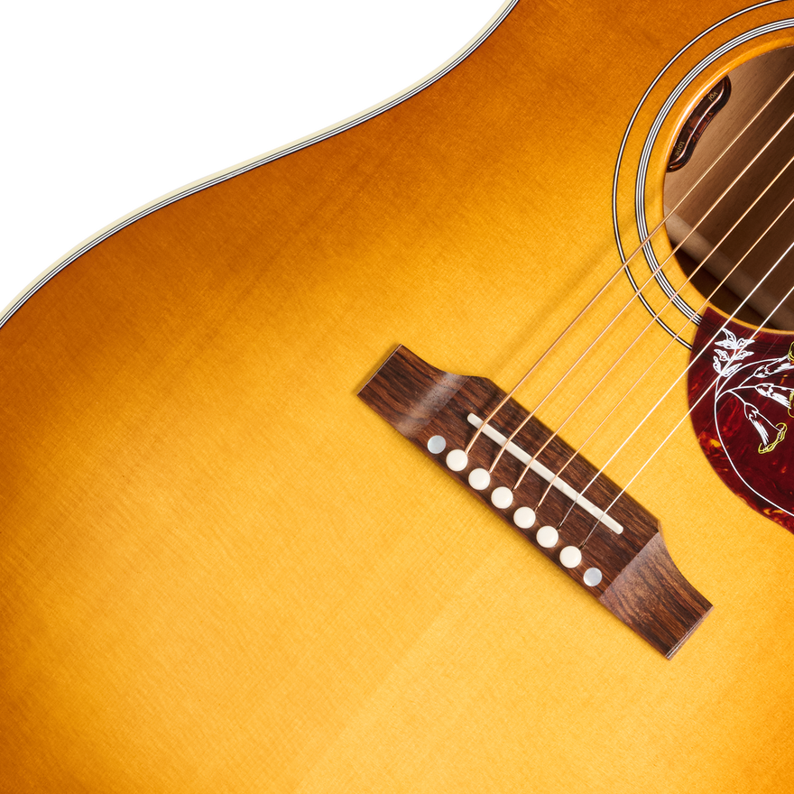 Gibson Hummingbird Standard EC with HiFi DNA, Heritage Cherry Sunburst Acoustic Guitar Gibson