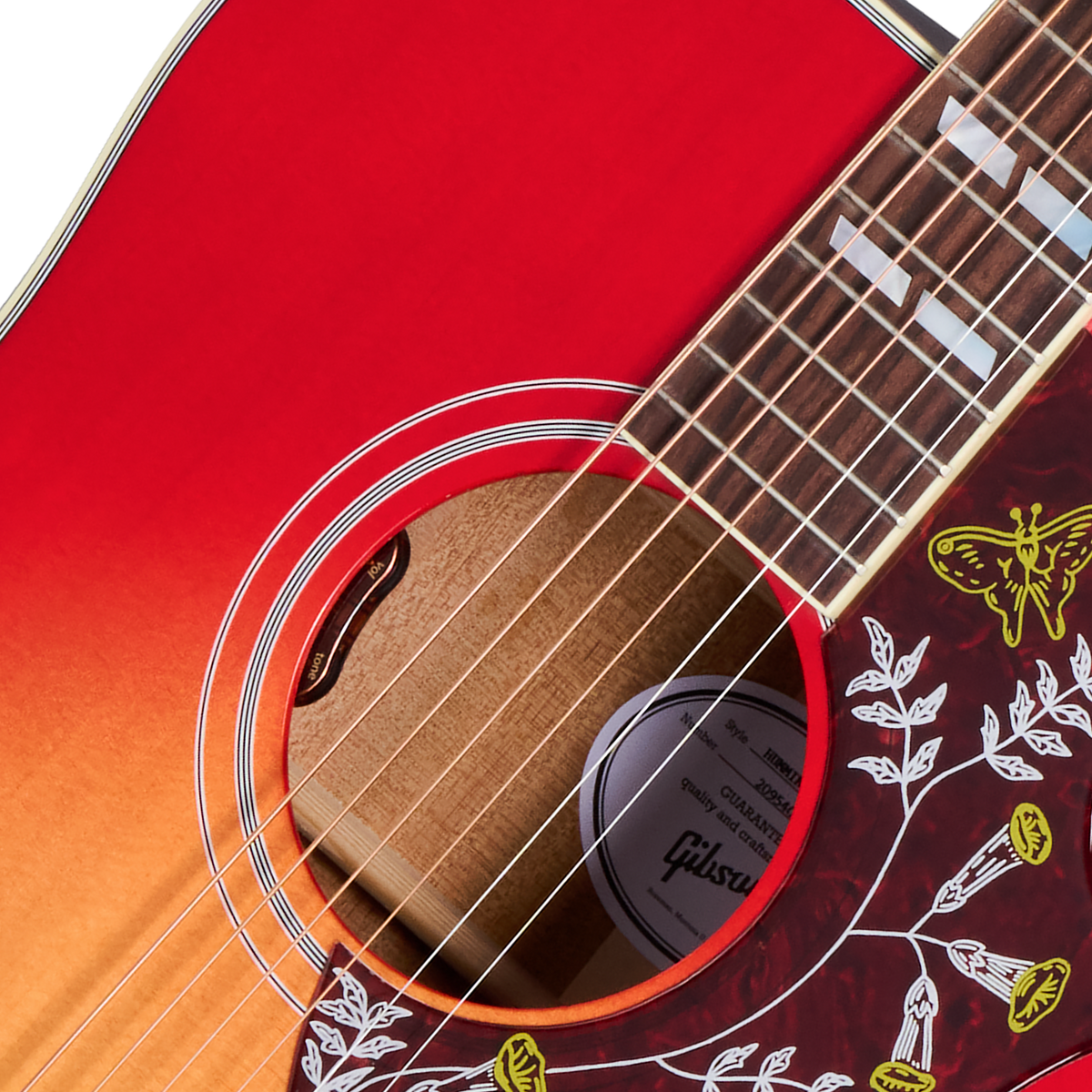 Gibson Hummingbird Standard with HiFi DNA, Vintage Cherry Sunburst Acoustic Guitar Gibson