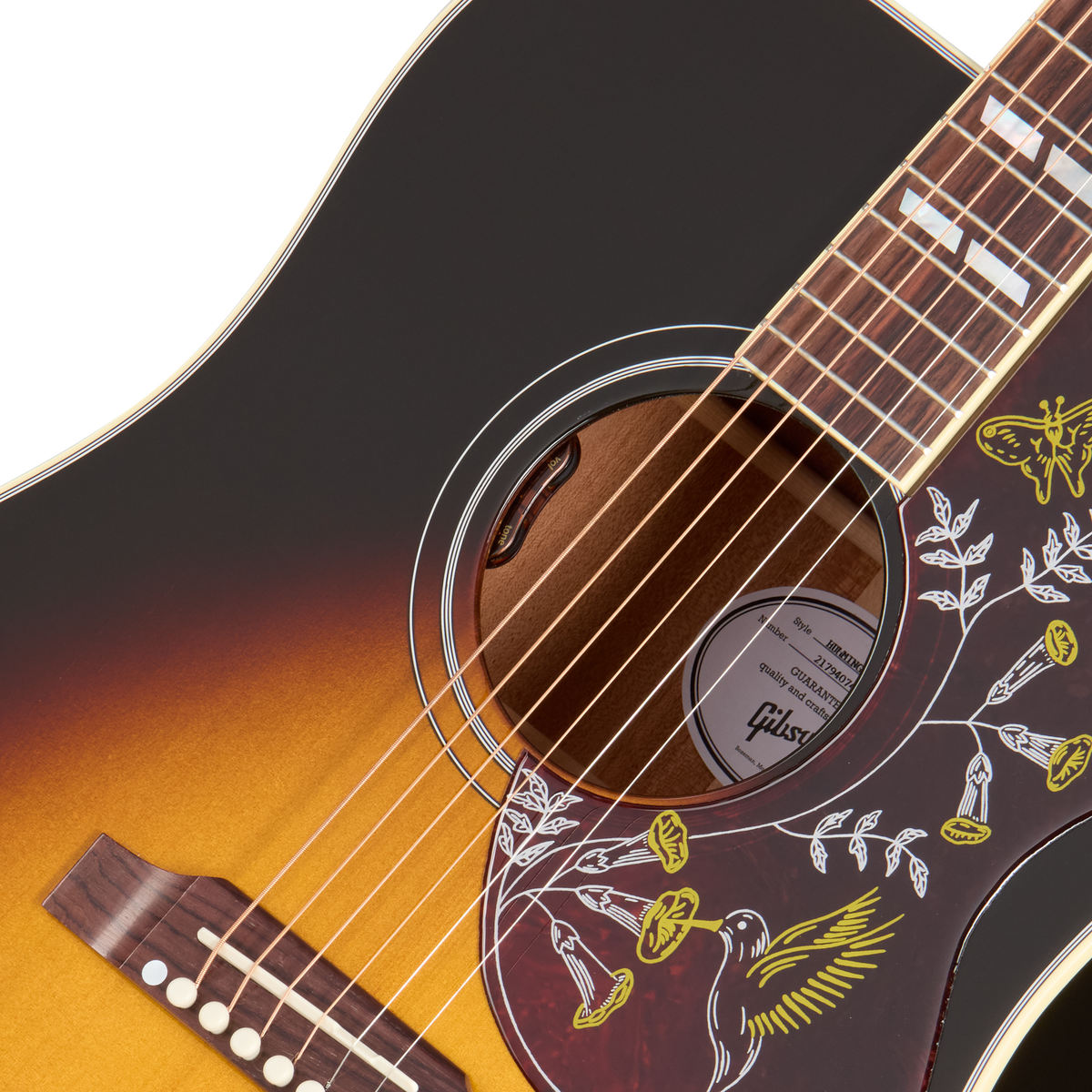 Gibson Hummingbird Standard with HiFi DNA, Vintage Sunburst Acoustic Guitar Gibson