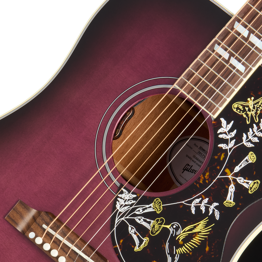 Gibson Hummingbird Standard, Purple Burst Acoustic Guitar Gibson