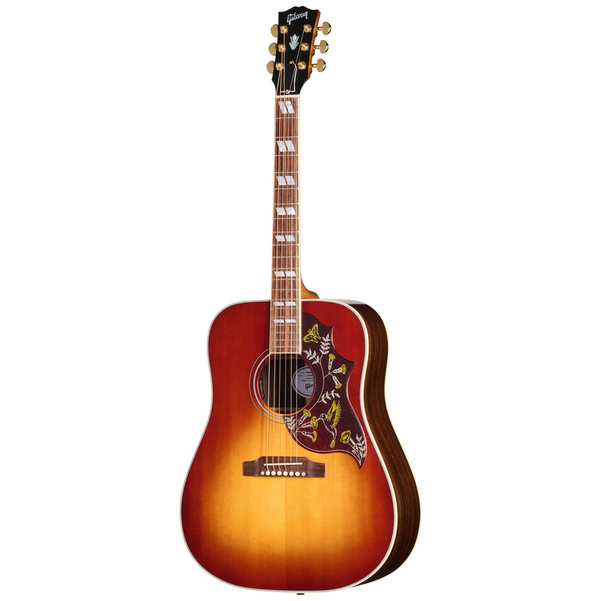 Gibson Hummingbird Standard Rosewood with HiFi DNA, Rosewood Burst Acoustic Guitar Gibson