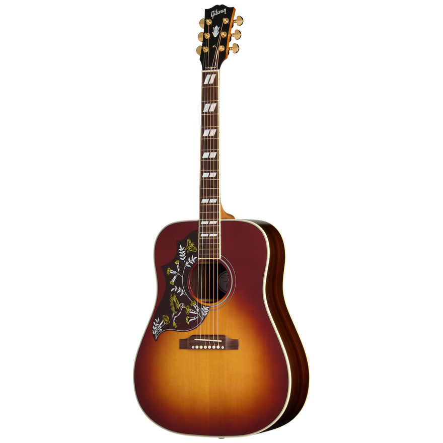 Gibson Hummingbird Standard Rosewood, Left-Handed, Rosewood Burst Acoustic Guitar Gibson