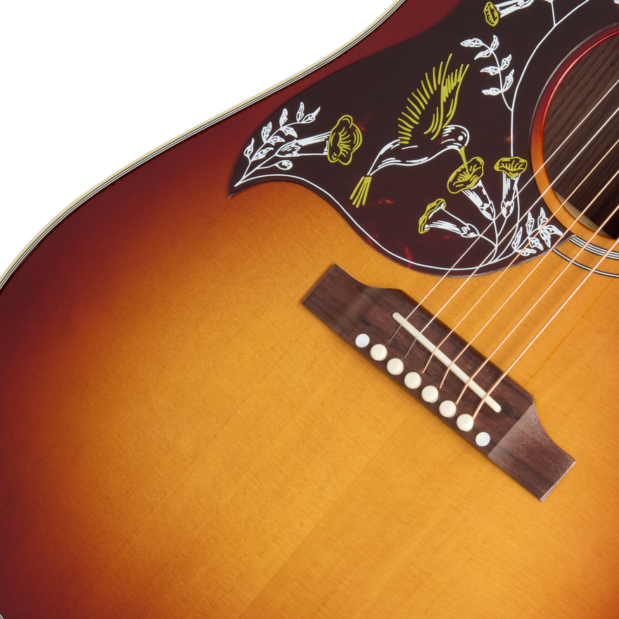 Gibson Hummingbird Standard Rosewood, Left-Handed, Rosewood Burst Acoustic Guitar Gibson