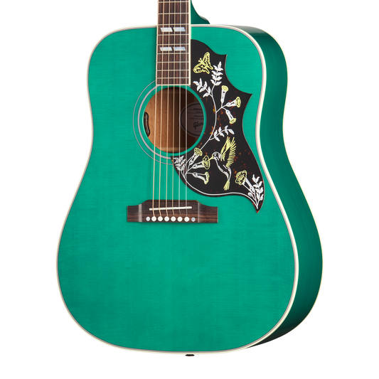 Gibson Hummingbird Standard, Translucent Teal Acoustic Guitar Gibson