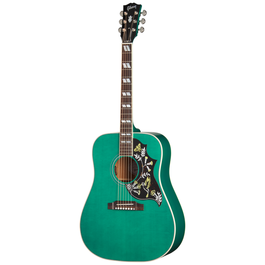 Gibson Hummingbird Standard, Translucent Teal Acoustic Guitar Gibson