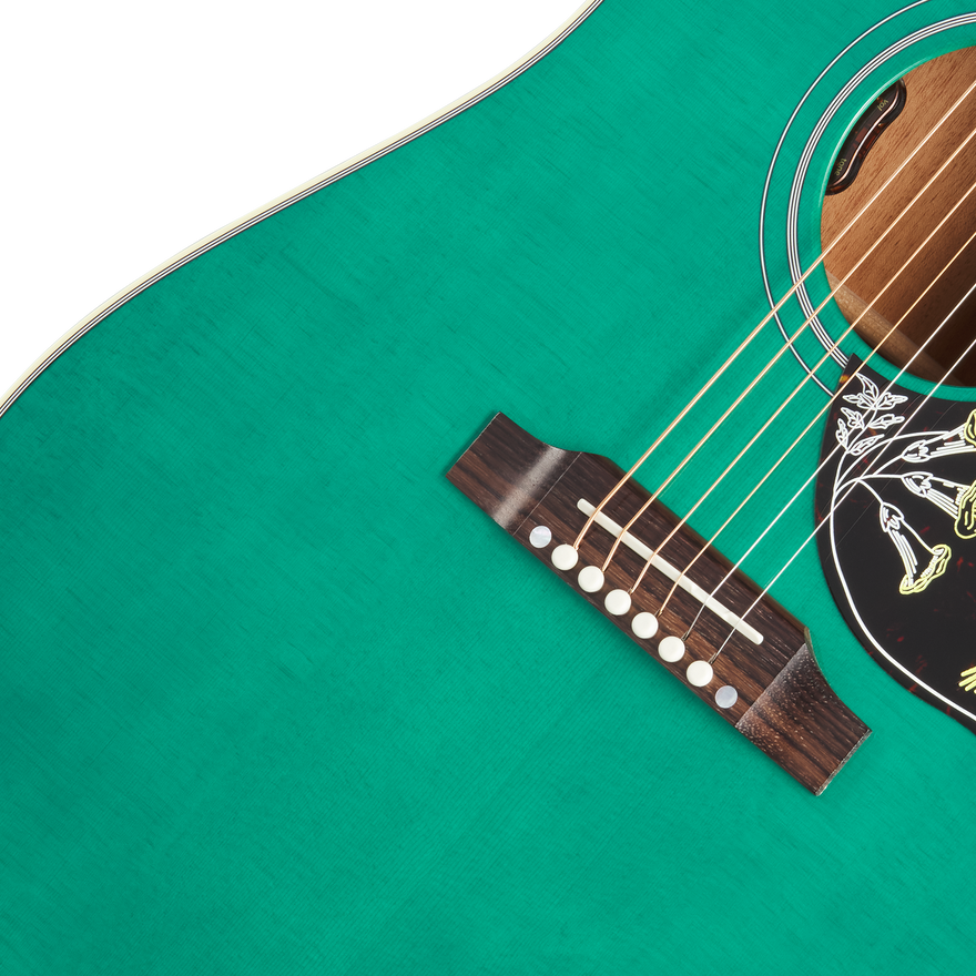Gibson Hummingbird Standard, Translucent Teal Acoustic Guitar Gibson