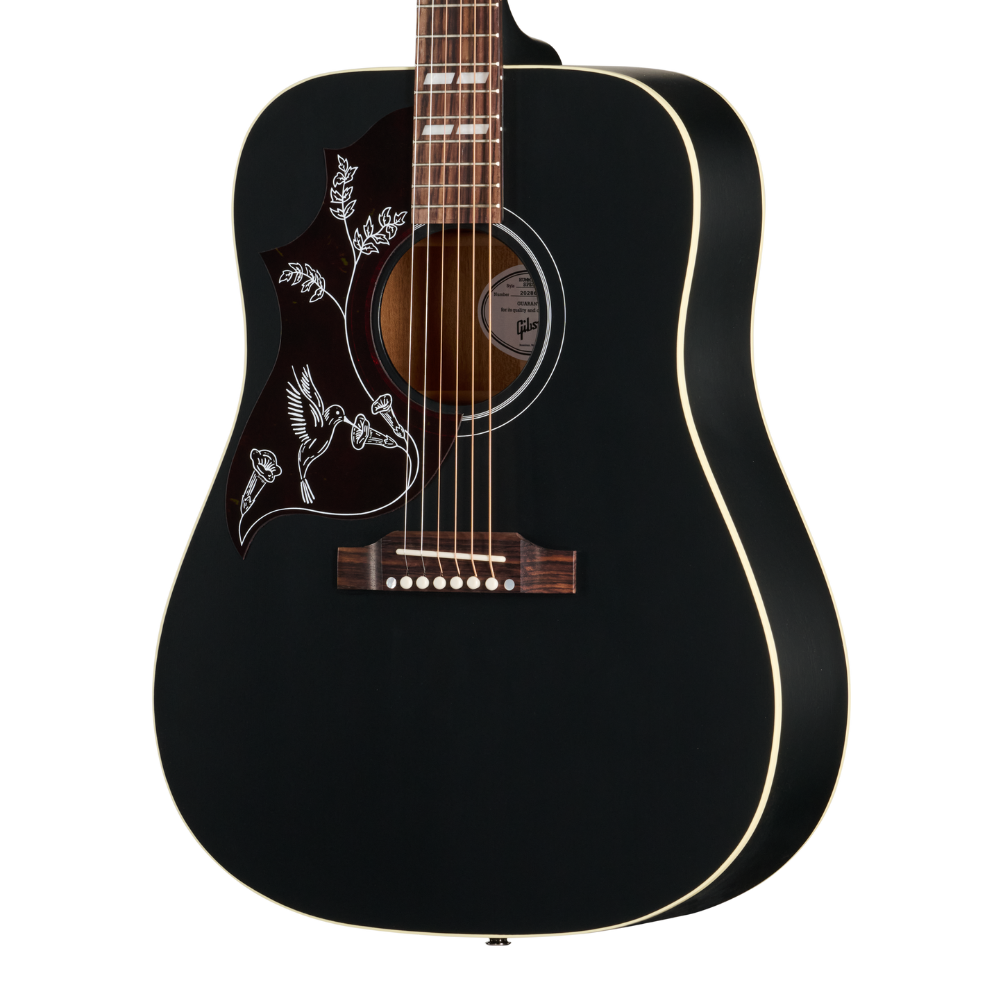 Gibson Hummingbird Special, Left-Handed, Satin Ebony Acoustic Guitar Gibson