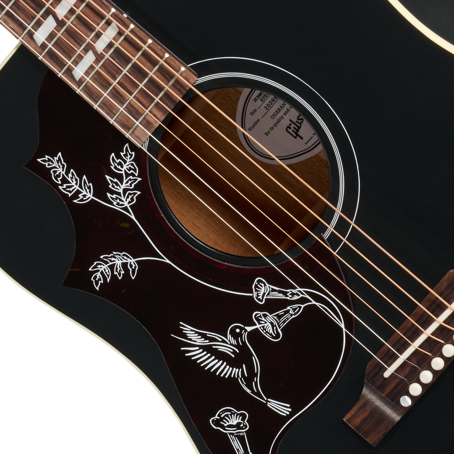 Gibson Hummingbird Special, Left-Handed, Satin Ebony Acoustic Guitar Gibson