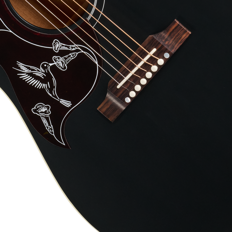 Gibson Hummingbird Special, Left-Handed, Satin Ebony Acoustic Guitar Gibson