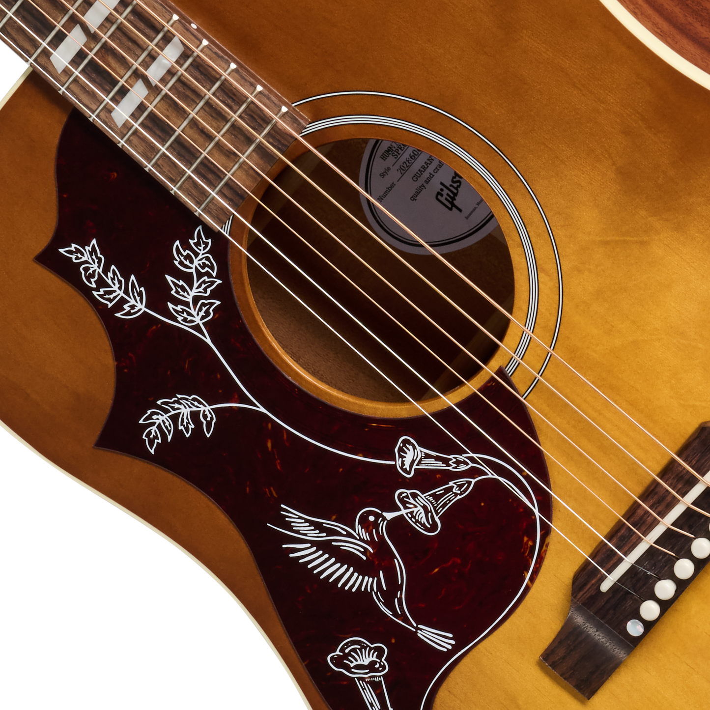 Gibson Hummingbird Special, Left-Handed, Satin Honey Burst Acoustic Guitar Gibson