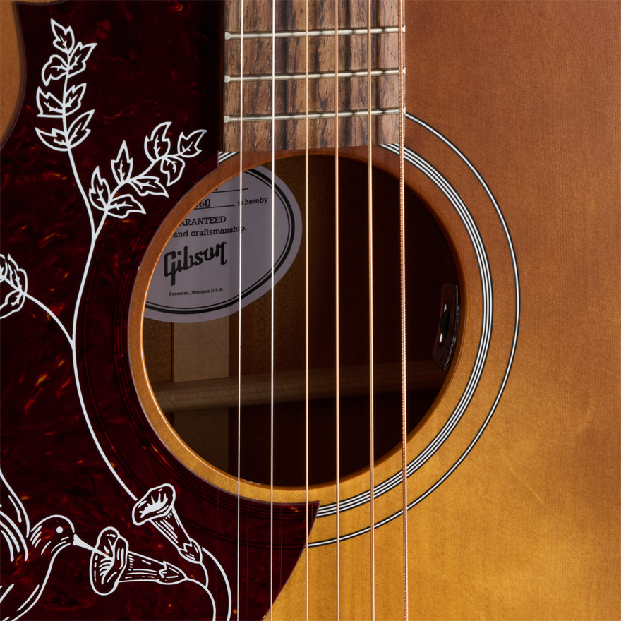 Gibson Hummingbird Special, Left-Handed, Satin Honey Burst Acoustic Guitar Gibson