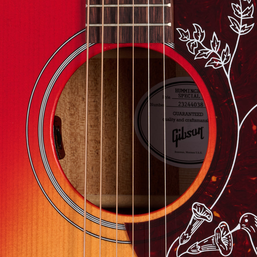 Gibson Hummingbird Special, Satin Vintage Cherry Sunburst Acoustic Guitar Gibson