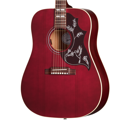 Gibson Hummingbird Special, Satin Wine Red Acoustic Guitar Gibson