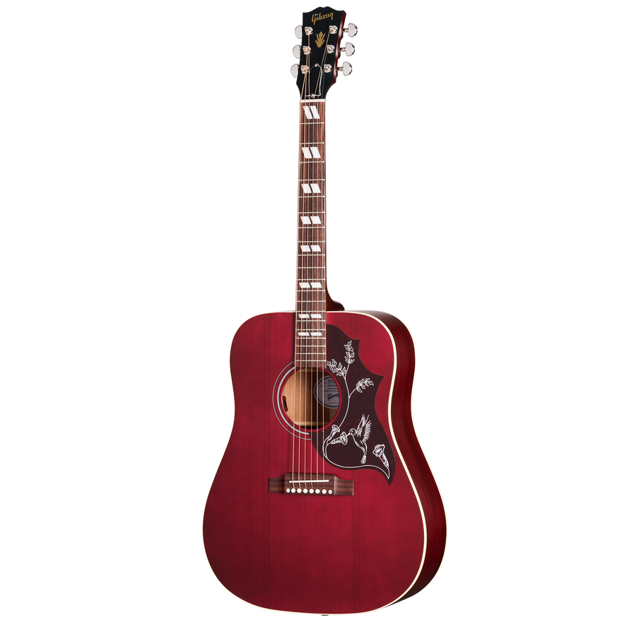 Gibson Hummingbird Special, Satin Wine Red Acoustic Guitar Gibson
