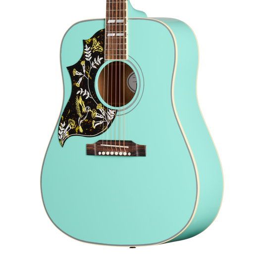 Gibson Hummingbird Standard, Left-Handed, Southwestern Turquoise Acoustic Guitar Gibson