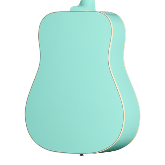 Gibson Hummingbird Standard with HiFi DNA, Left-Handed, Southwestern Turquoise Acoustic Guitar Gibson