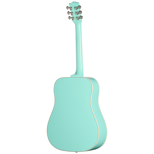 Gibson Hummingbird Standard with HiFi DNA, Left-Handed, Southwestern Turquoise Acoustic Guitar Gibson