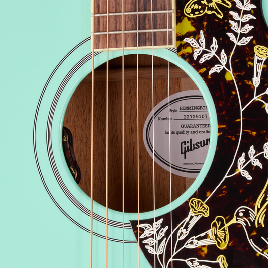 Gibson Hummingbird Standard, Southwestern Turquoise Acoustic Guitar Gibson