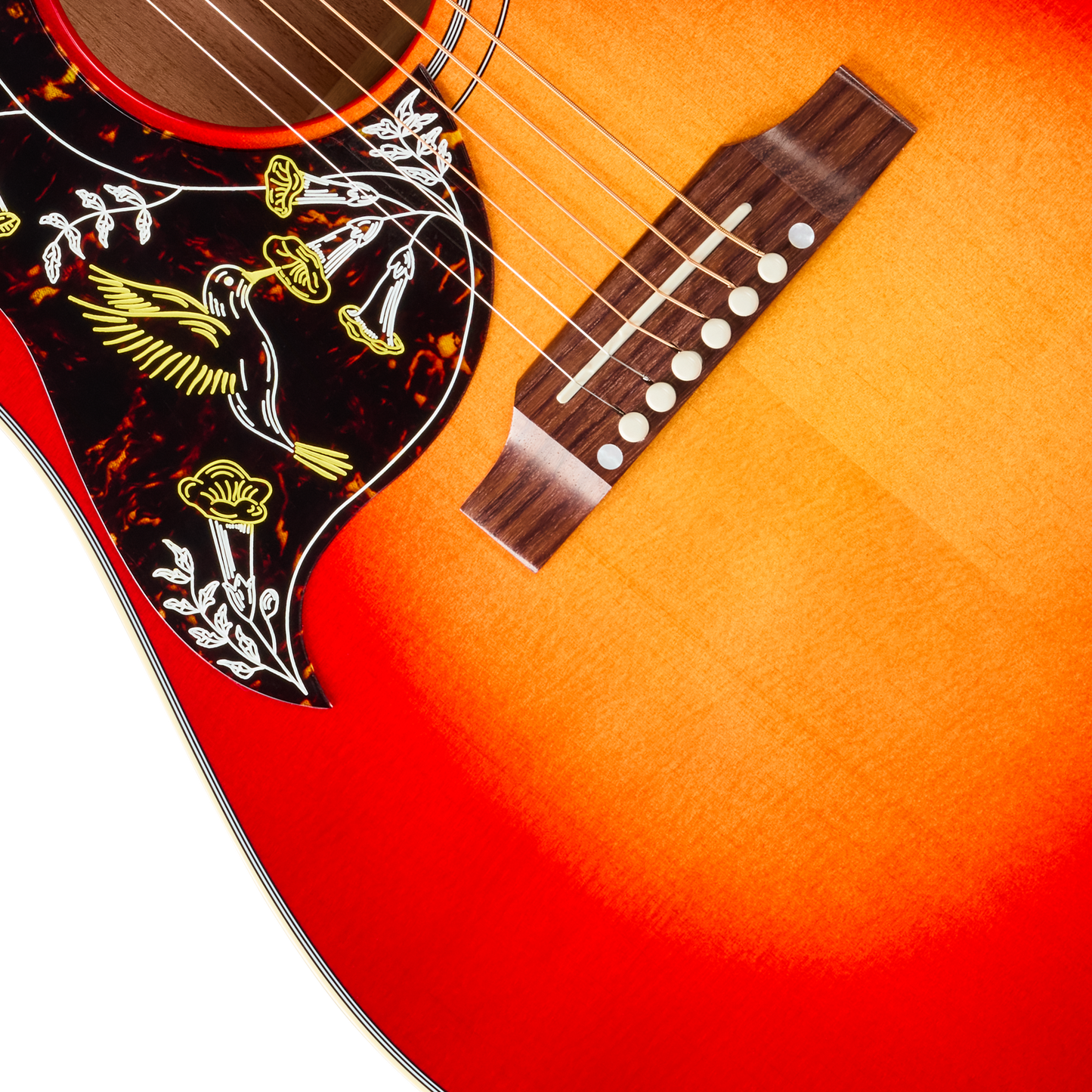 Gibson Hummingbird Standard, Left-Handed, Vintage Cherry Sunburst Acoustic Guitar Gibson