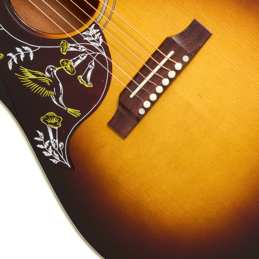 Gibson Hummingbird Standard, Left-Handed, Vintage Sunburst Acoustic Guitar Gibson