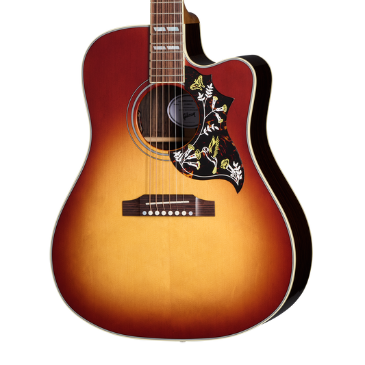 Gibson Hummingbird Standard Rosewood EC, Rosewood Burst Acoustic Guitar Gibson