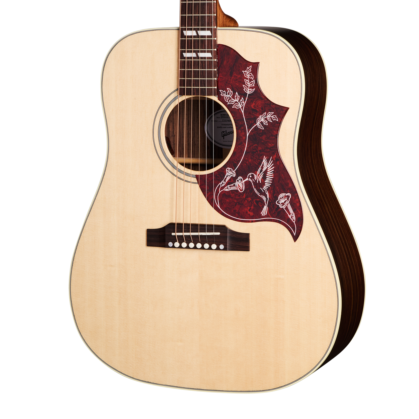 Gibson Hummingbird Studio Rosewood, Natural Acoustic Guitar Gibson