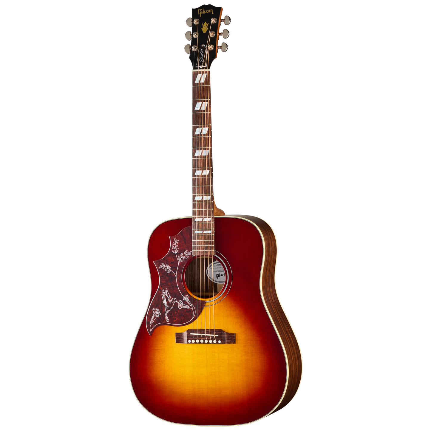 Gibson Hummingbird Studio Rosewood, Left-Handed, Rosewood Burst Acoustic Guitar Gibson
