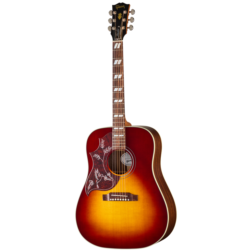 Gibson Hummingbird Studio Rosewood, Left-Handed, Rosewood Burst Acoustic Guitar Gibson