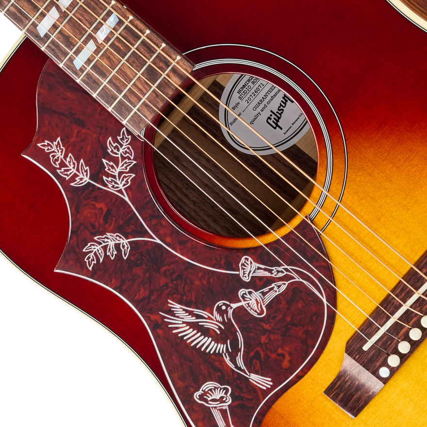 Gibson Hummingbird Studio Rosewood, Left-Handed, Rosewood Burst Acoustic Guitar Gibson