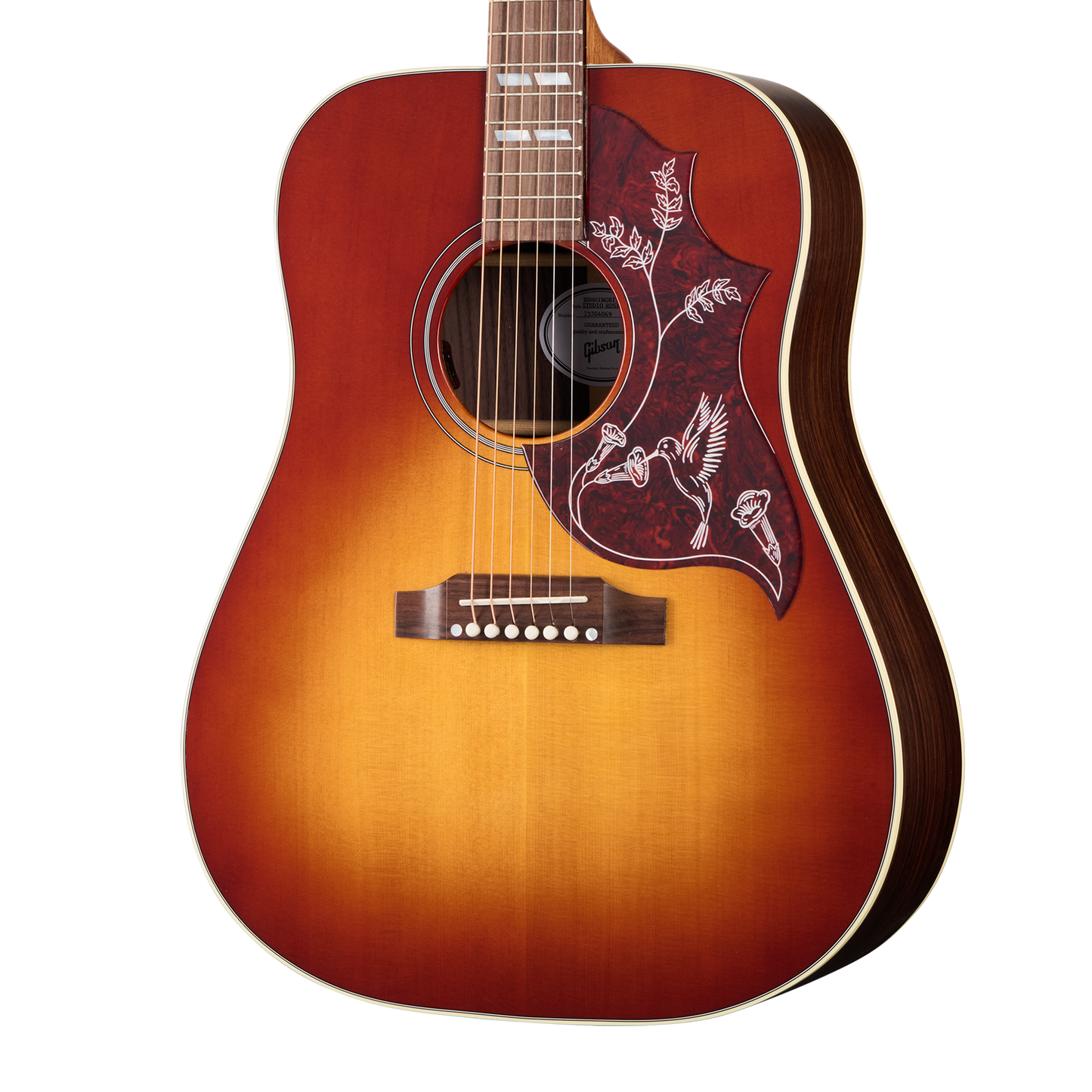 Gibson Hummingbird Studio Rosewood, Rosewood Burst Acoustic Guitar Gibson