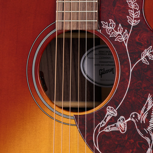 Gibson Hummingbird Studio Rosewood, Rosewood Burst Acoustic Guitar Gibson