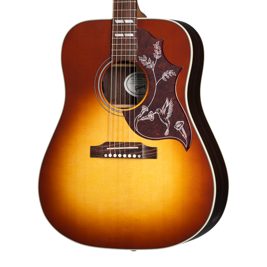 Gibson Hummingbird Studio Rosewood, Left-Handed, Satin Rosewood Burst Acoustic Guitar Gibson