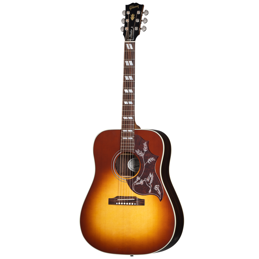 Gibson Hummingbird Studio Rosewood, Satin Rosewood Burst Acoustic Guitar Gibson