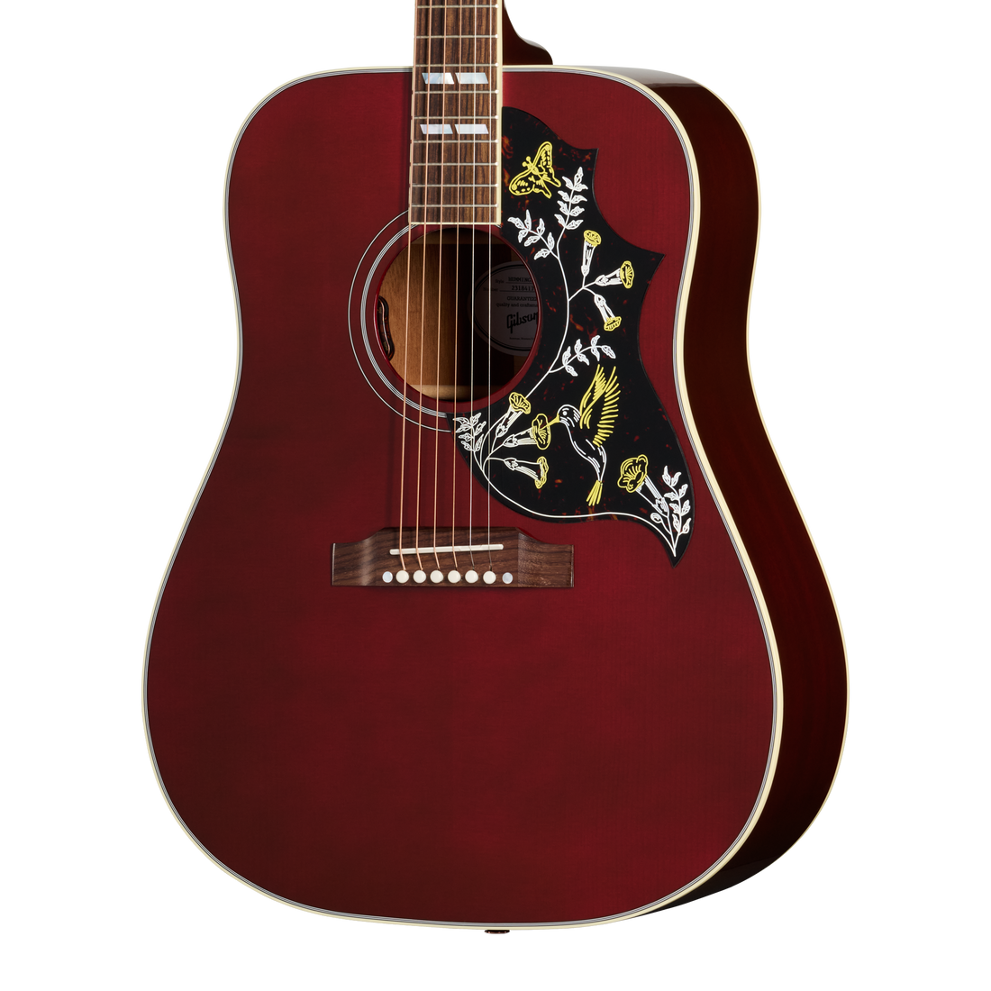Gibson Hummingbird Standard, Wine Red, Exclusive Acoustic Guitar Gibson