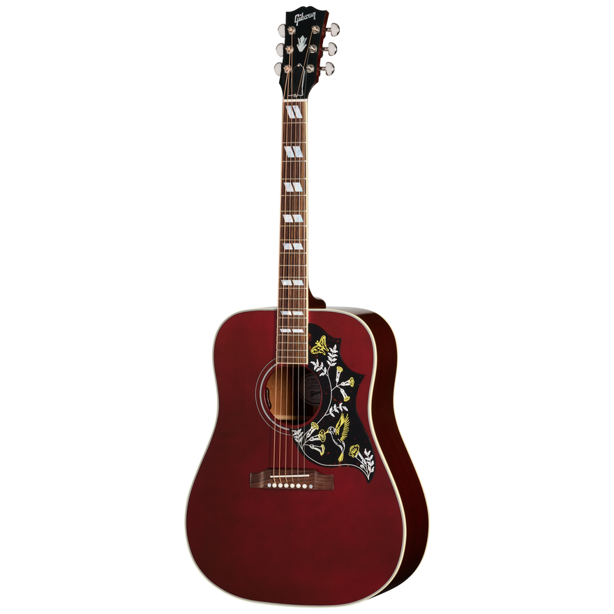 Gibson Hummingbird Standard, Wine Red, Exclusive Acoustic Guitar Gibson
