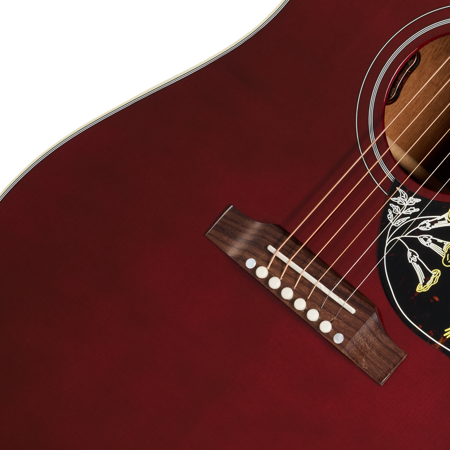Gibson Hummingbird Standard, Wine Red, Exclusive Acoustic Guitar Gibson
