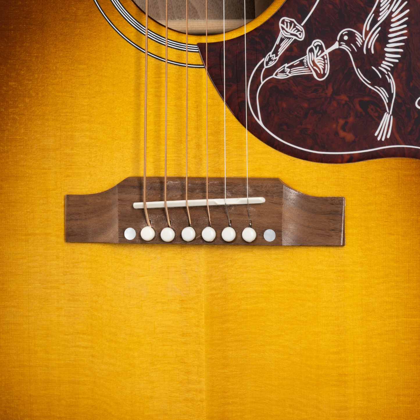 Gibson Hummingbird Studio Walnut, Satin Walnut Burst Acoustic Guitar Gibson