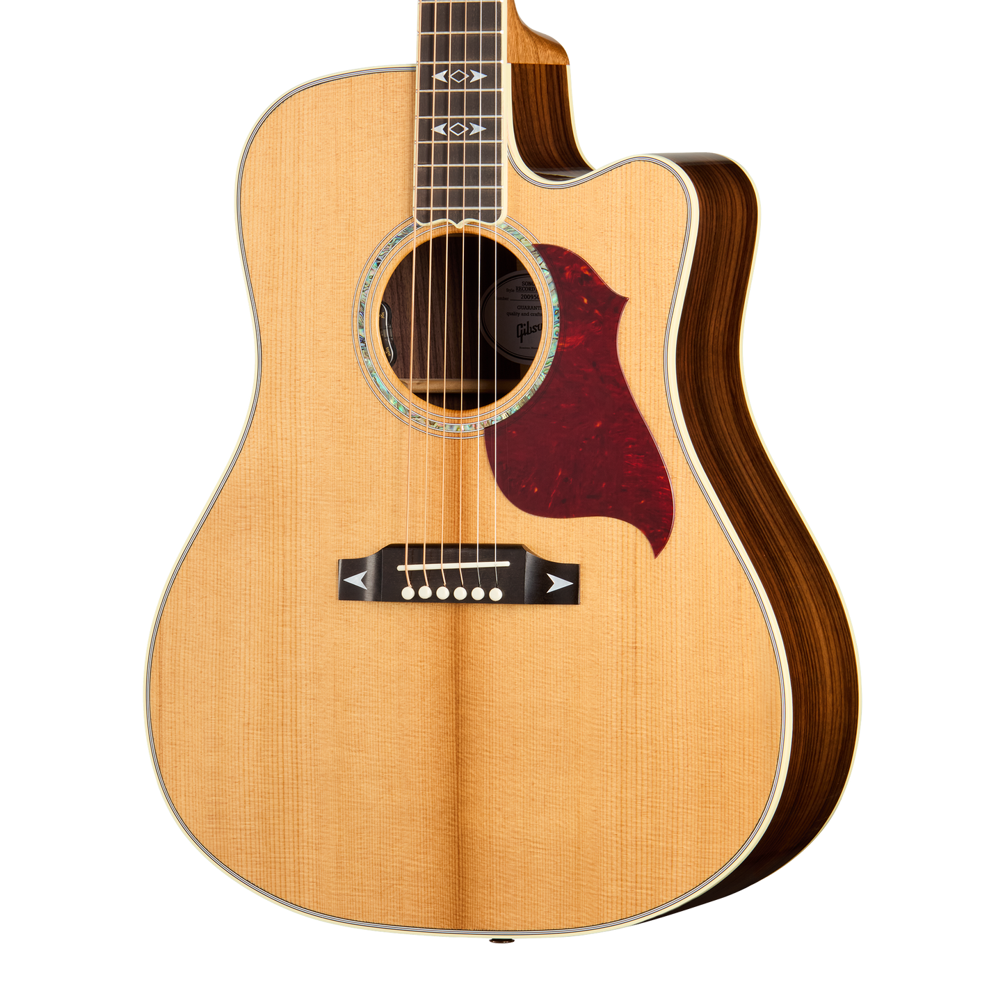 Gibson Songwriter Recording Artist EC, Antique Natural Acoustic Guitar Gibson