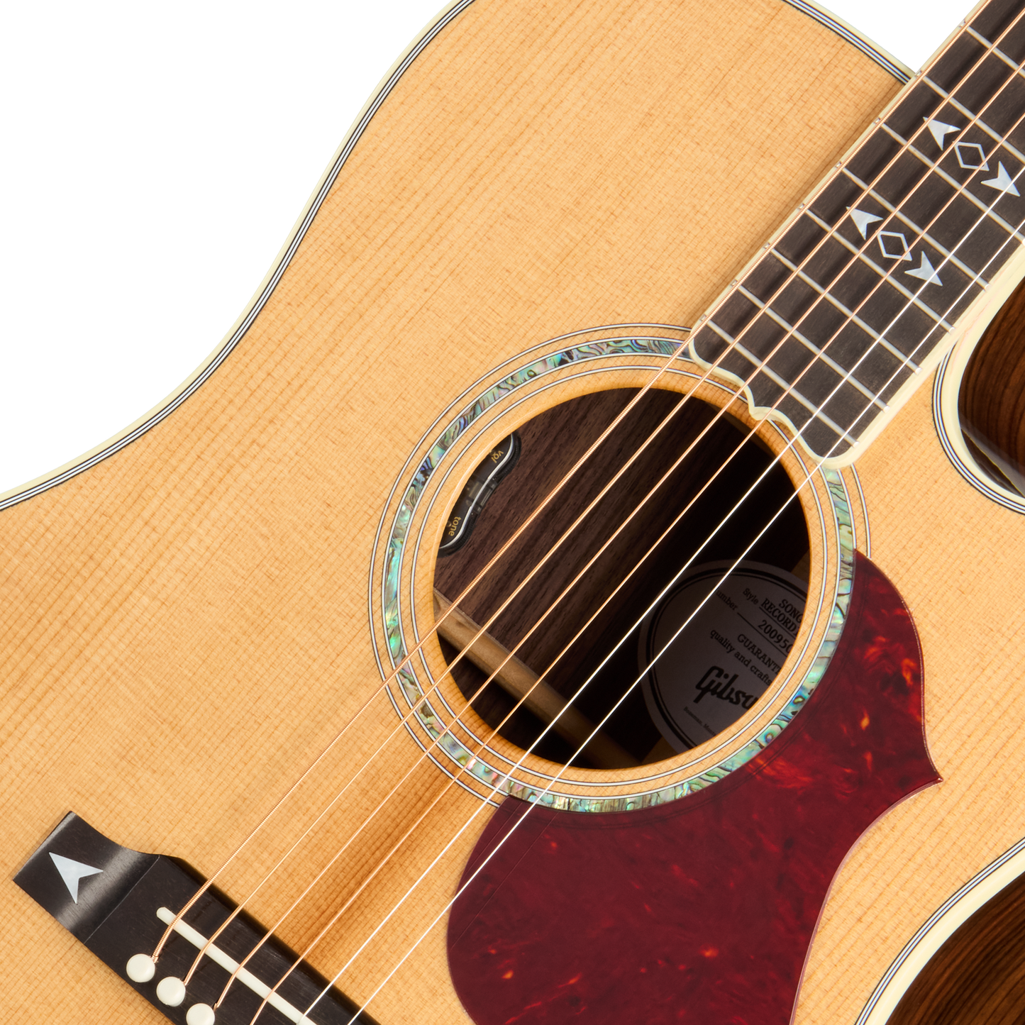Gibson Songwriter Recording Artist EC, Antique Natural Acoustic Guitar Gibson