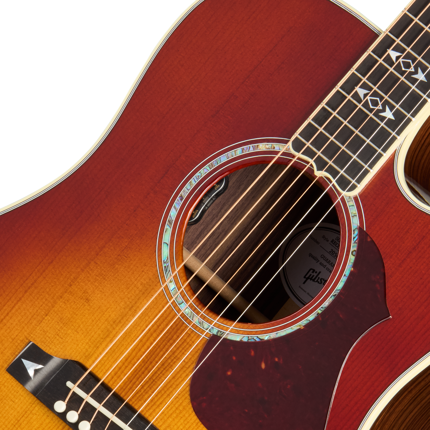 Gibson Songwriter Recording Artist EC, Rosewood Burst Acoustic Guitar Gibson